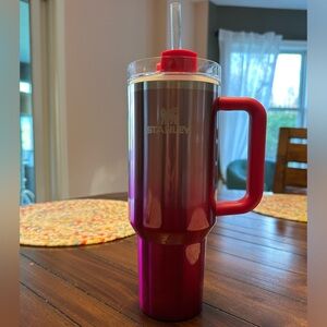 Metallic Pink Ombré Stanley-never been used